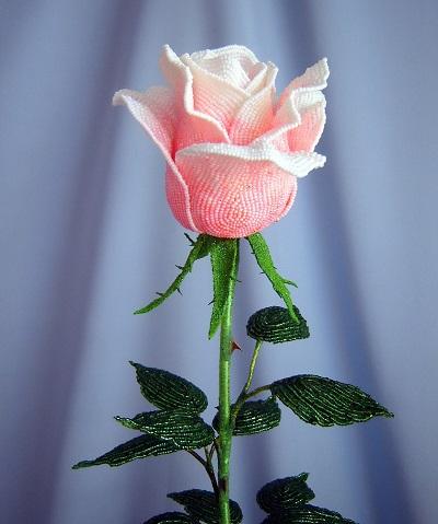 Бесплатные схемы плетения розы из бисера, мастер классы с фото и описанием работы.