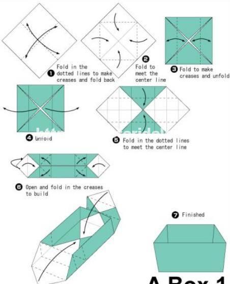Schemes origami box