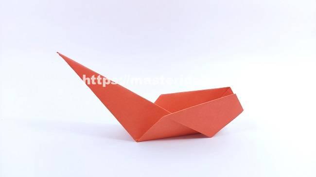 Оригами павлин схема